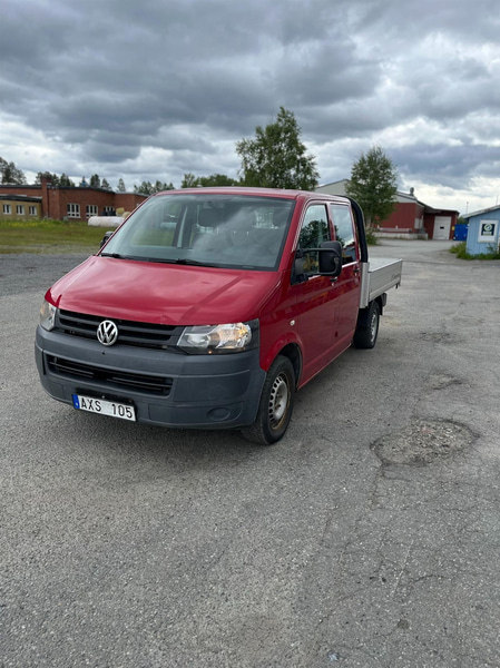 Flakbil Volkswagen Transporter Chassi Dubbelhytt 2.0 TDI -2010