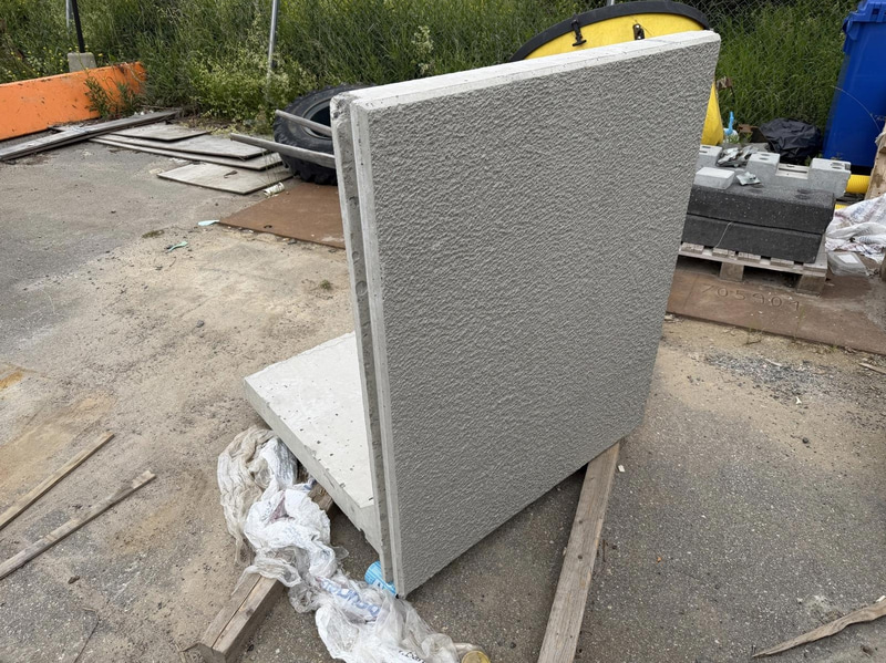 L-shaped support 1200 x 1000 mm