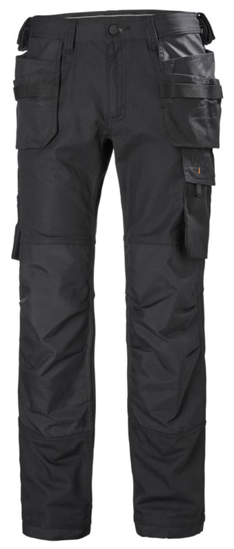 HANTVERKSBYXA HELLY HANSEN, OXFORD, 77461-990, SVART, STL. C54
