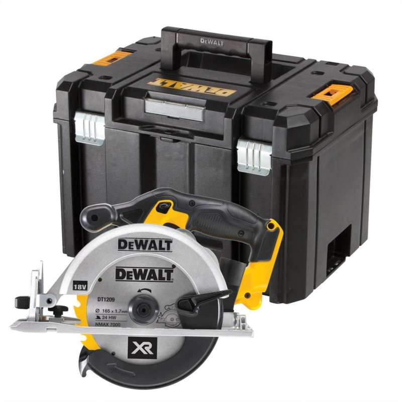 CIRKELSÅG DEWALT DCS391NT, 18V XR SOLO TSTAK. 165MM, ANVÄND PRODUKT