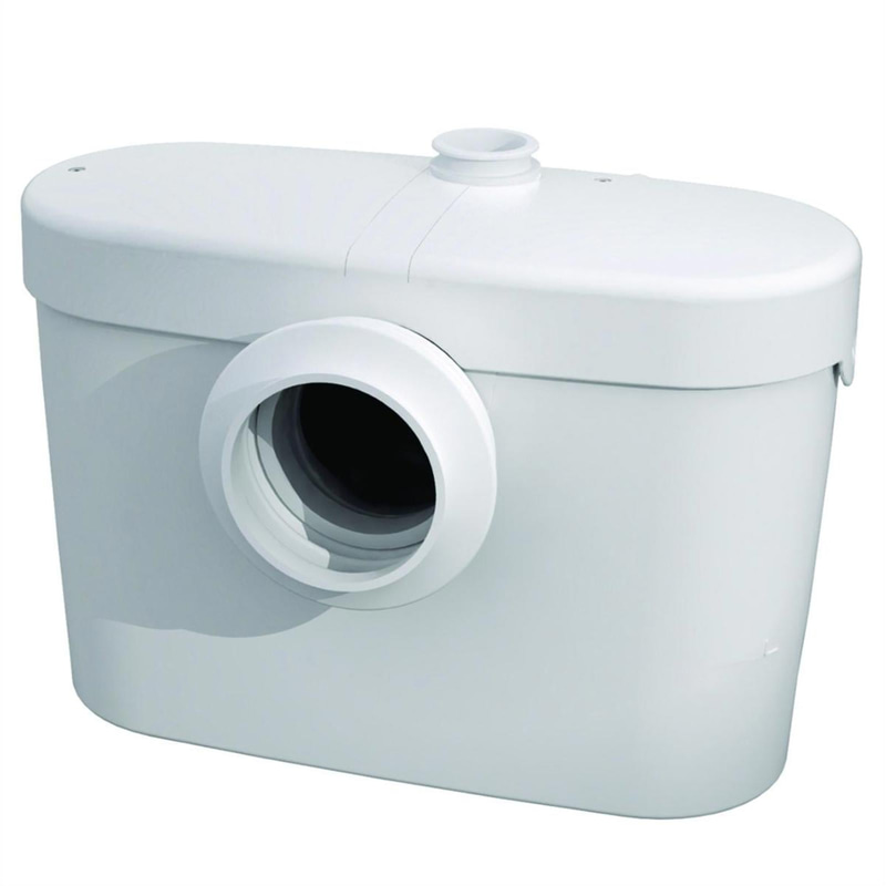 (NEW) SANIACCESS1 FOR WC, MACERATOR PUMP FOR WC WITH P-TRAP