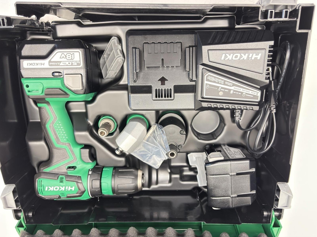 (NEW) HIKOKI 18V 13 MM CORDLESS DRILL/DRIVER