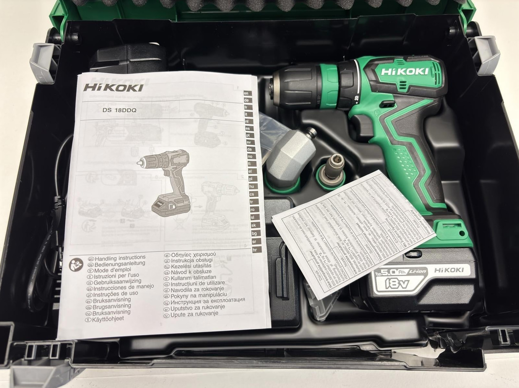 (NEW) HIKOKI 18V 13 MM CORDLESS DRILL/DRIVER
