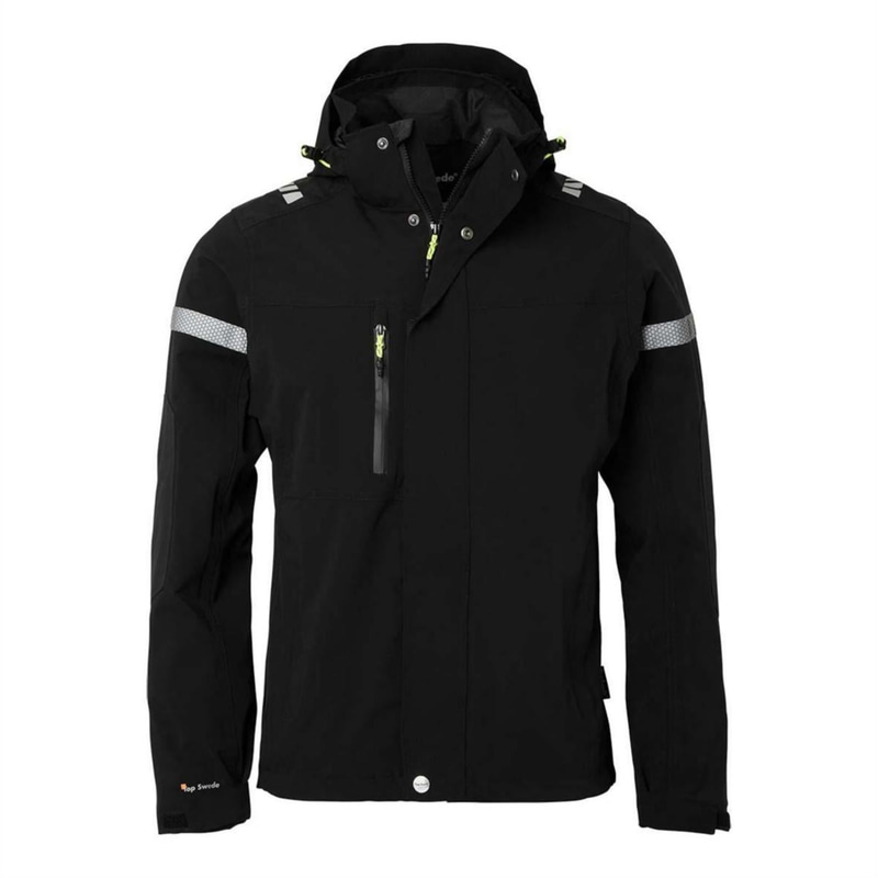 (NEW) SHELL JACKET TOPSWEDE 367 BLACK, S