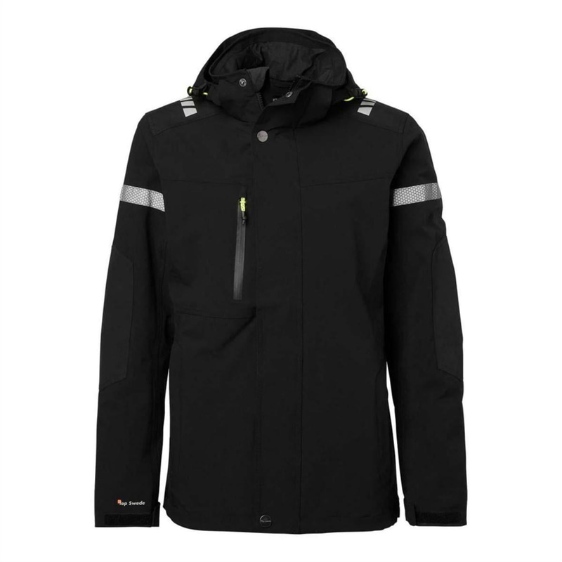 (NEW) TOPSWEDE 381 SHELL JACKET, BLACK, WOMEN'S L