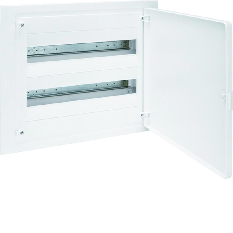 (NEW) GOLF FLUSH-MOUNTED ENCLOSURE 2X18M, WHITE DOOR,