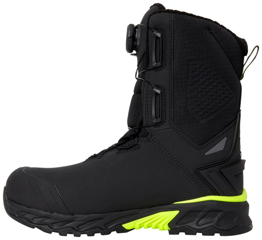 SKYDDSKÄNGA HH 78345 MAGNI EVO, VINTER BOA S7L SVART\/LIME 48