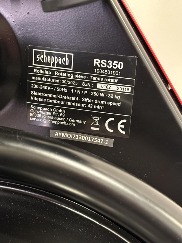 JORDSÅLL SCHEPPACH ROTERANDE RS 350