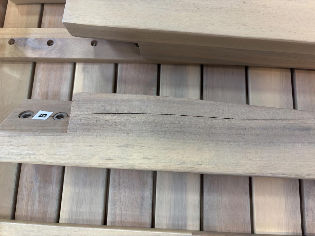 (NEW) SUNFUN INGMARSÖ DINING TABLE, NATURAL ACACIA