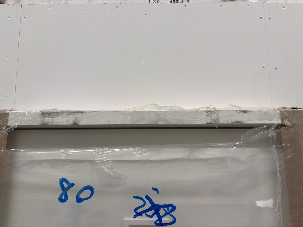 (NEW) SOLID ELEMENTS VÄXJÖ EXTERIOR DOOR 10X21 RIGHT-HAND WHITE