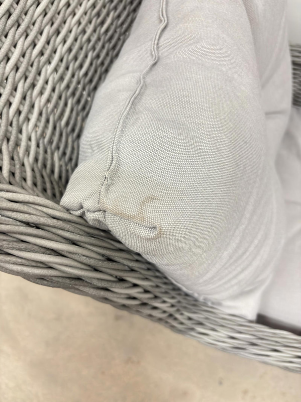 Outdoor armchair