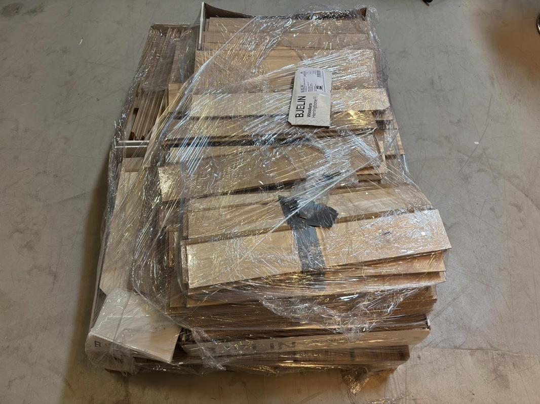 (NEW) Wood Flooring Bjelin Woodura Herringbone ERVALLA
