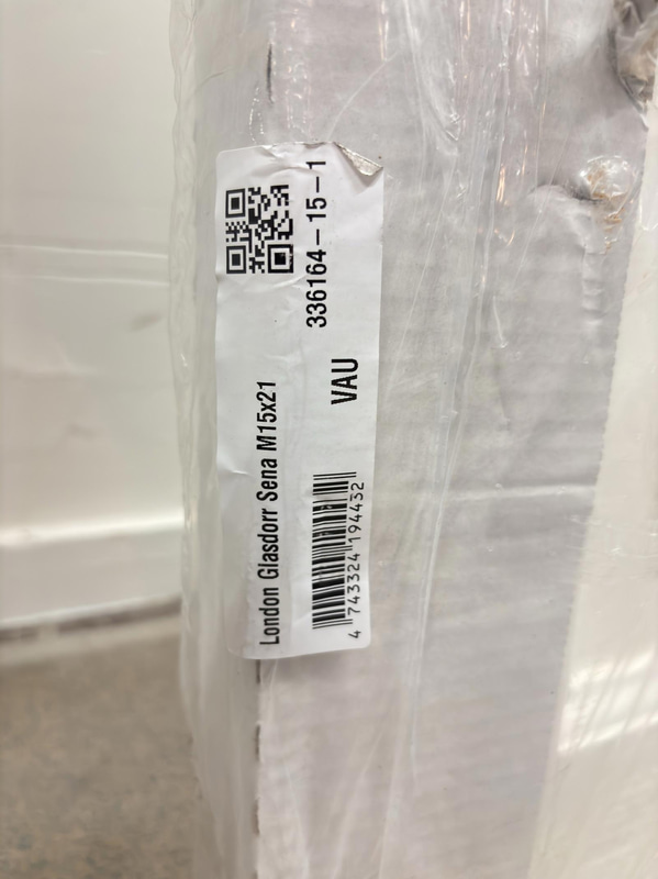 2 pcs. Sena London Glass Doors