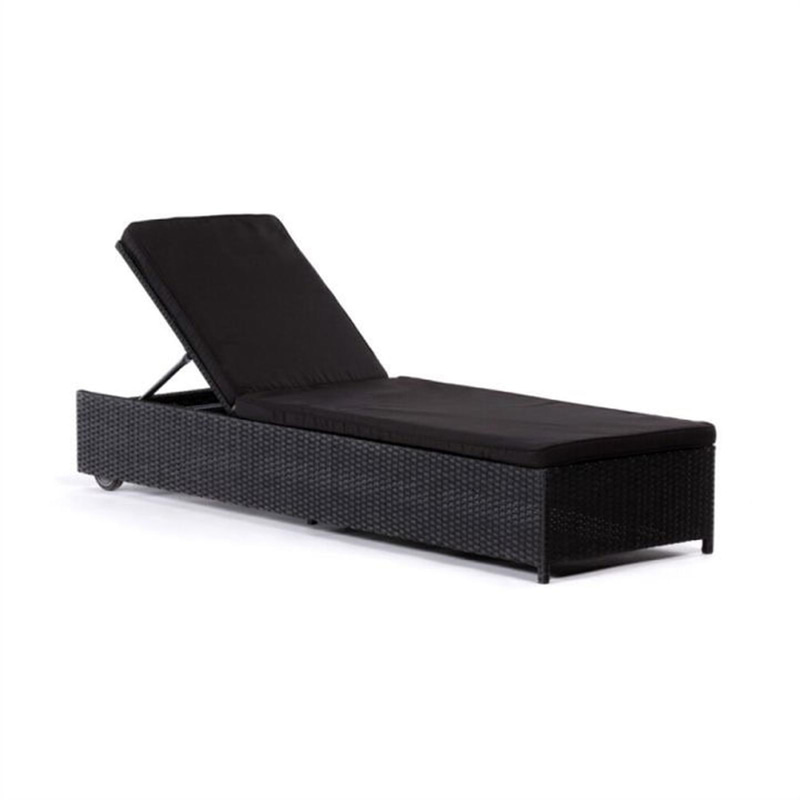 (NEW) SUN LOUNGER SUNFUN VASSE BLACK