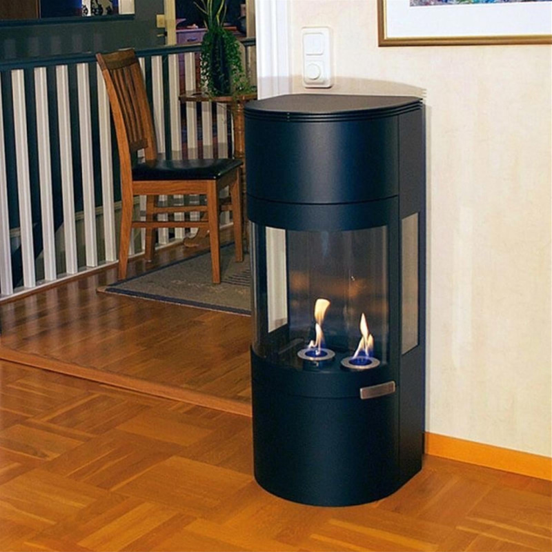 (NEW) ETHANOL FIREPLACE SPISMILJÖ APARTMENT 2 BIOETHANOL BLACK 1.5 KW