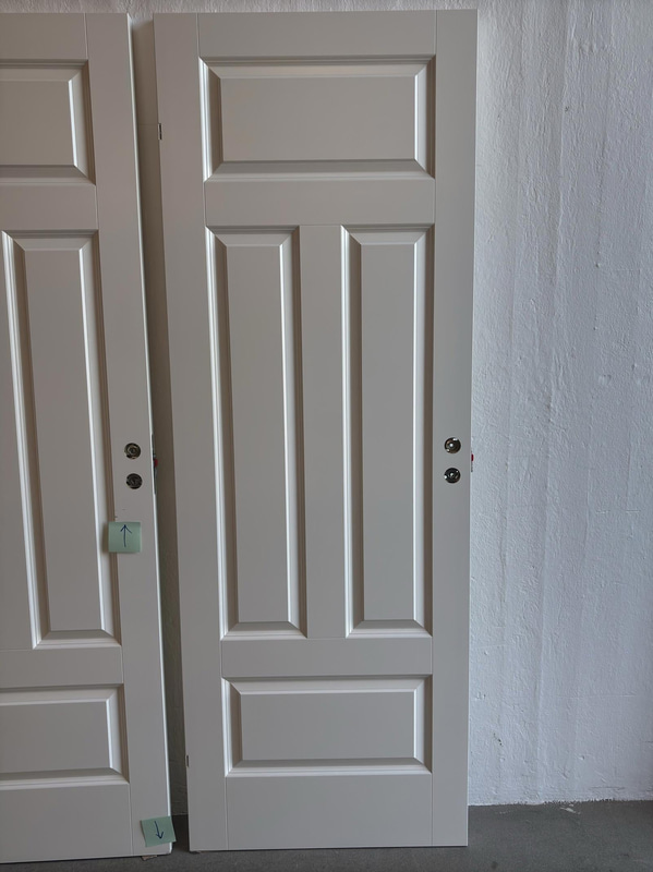 2 st. Innedörrar Solid Elements, Norge Kompakt
