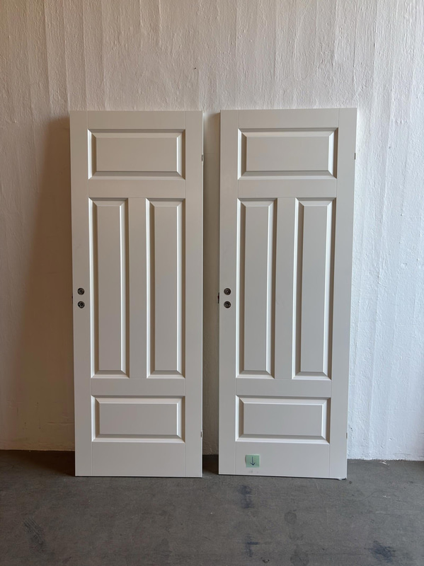 2 st. Innedörrar Solid Elements, Norge Kompakt