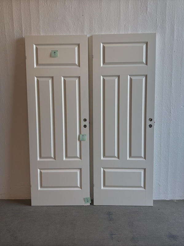 2 st. Innedörrar Solid Elements, Norge Kompakt
