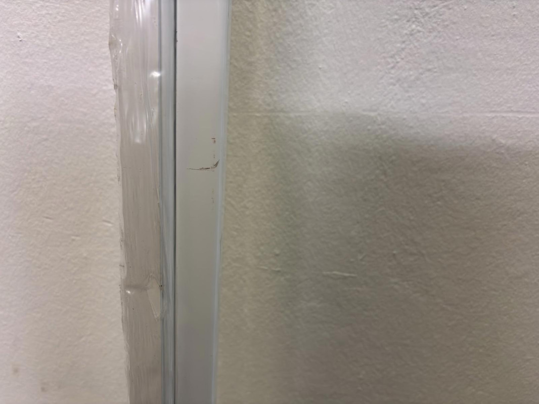 7 st. HÄNGSKENA ELFA 2300MM VIT