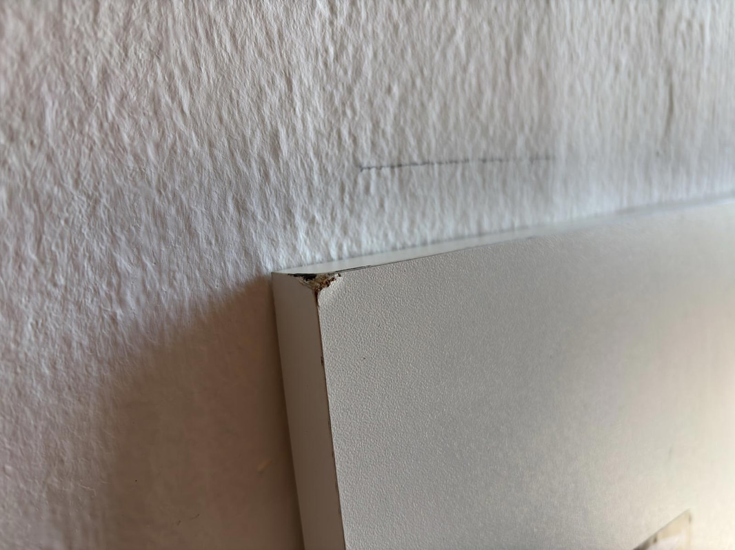 (NEW) 2 PCS. ELFA MELAMINE SHELVES 1800X400X19MM