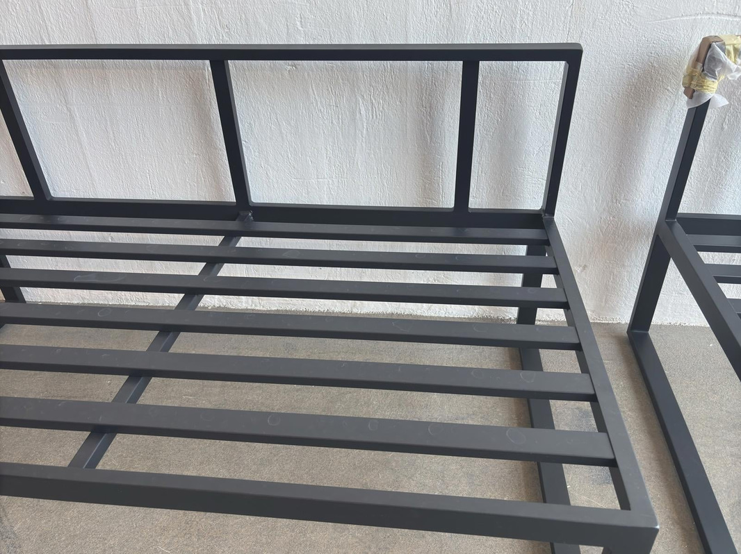 2 sofas incl. coffee table, Sensum Skepparholmen, black