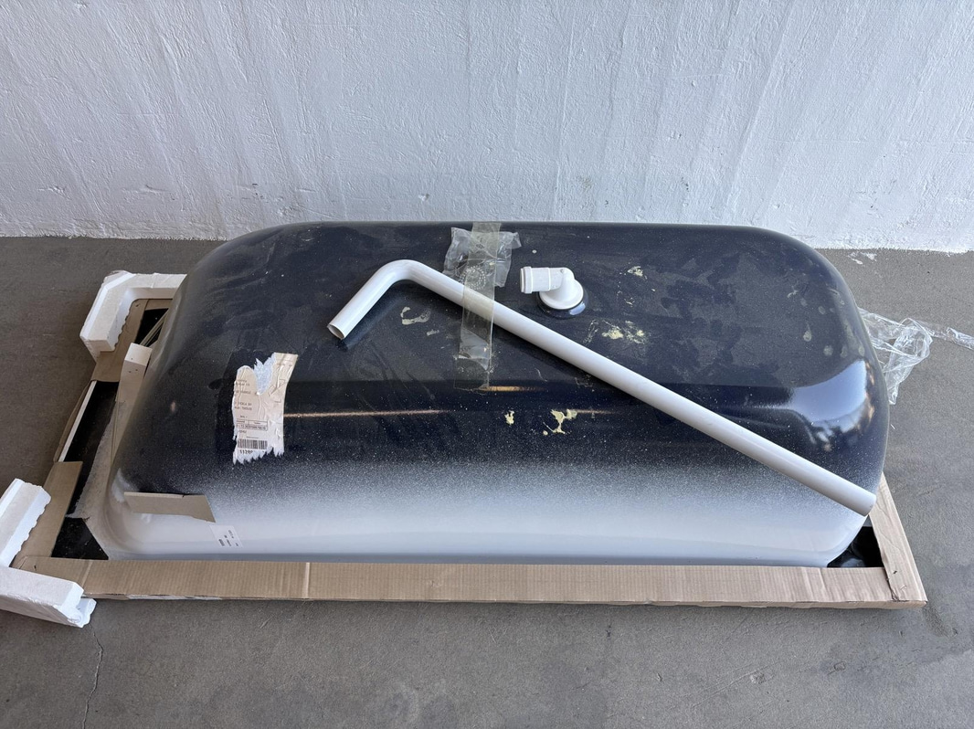 Gustavsberg Kombi 1604 Bathtub - 1600x700