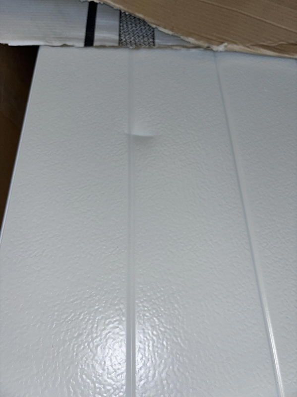 (NEW) GARAGE DOOR HÖRMANN ISOMATIC 2375X2000X40MM WHITE