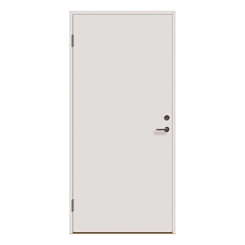 (NEW) SOLID ELEMENTS RIBE EXTERIOR DOOR 9X20 LEFT-HUNG WHITE