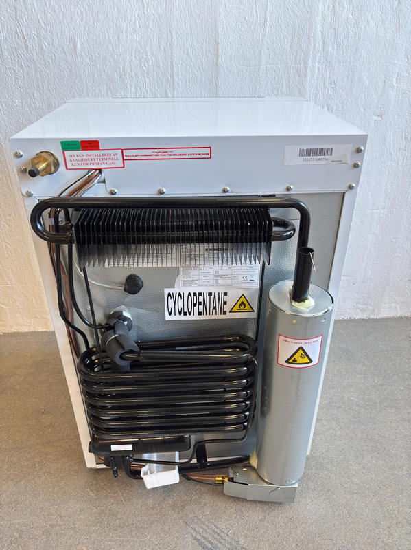 GASOLKYLSKÅP SUNWIND VENTUS 60 TOPPKONTROLL 46L VIT