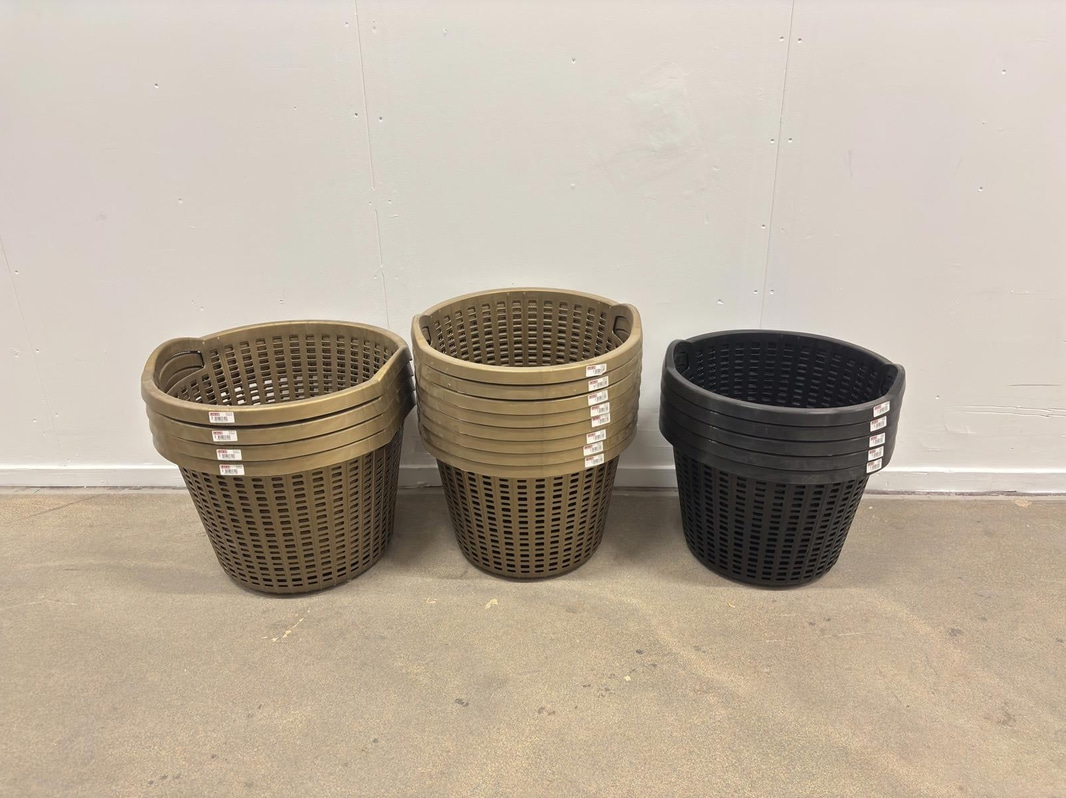 (NEW) Lot of leaf baskets, NYBY, Ergo, different models and sizes