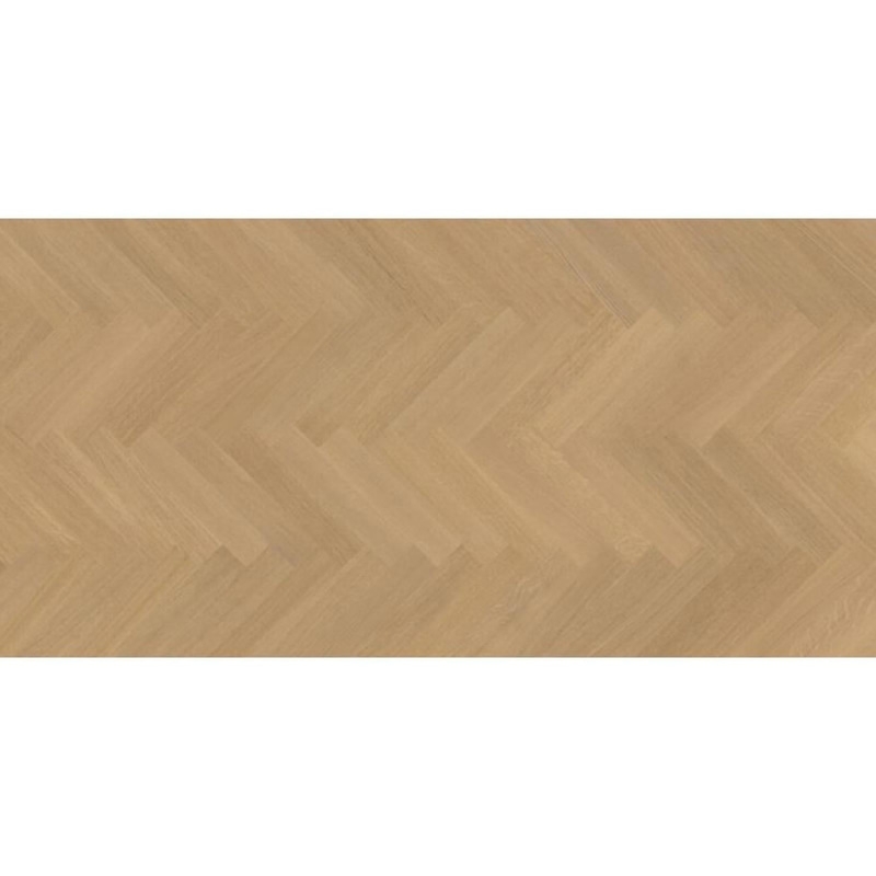 (NEW) 10 packs of Lignum herringbone parquet, Oak Caridea, total approx. 4.523 m²