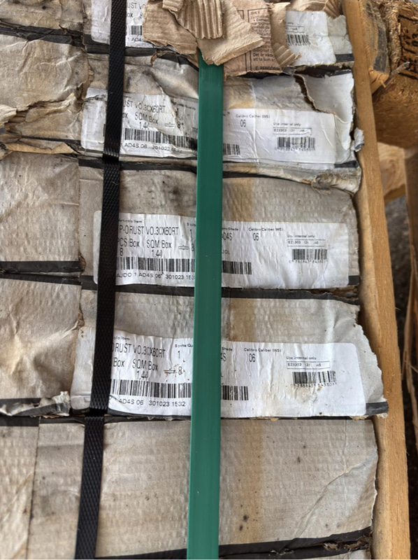 (NEW) Lot of Palazzo Orust Betong Vulkan porcelain tiles, approx. 57.6 m² in total