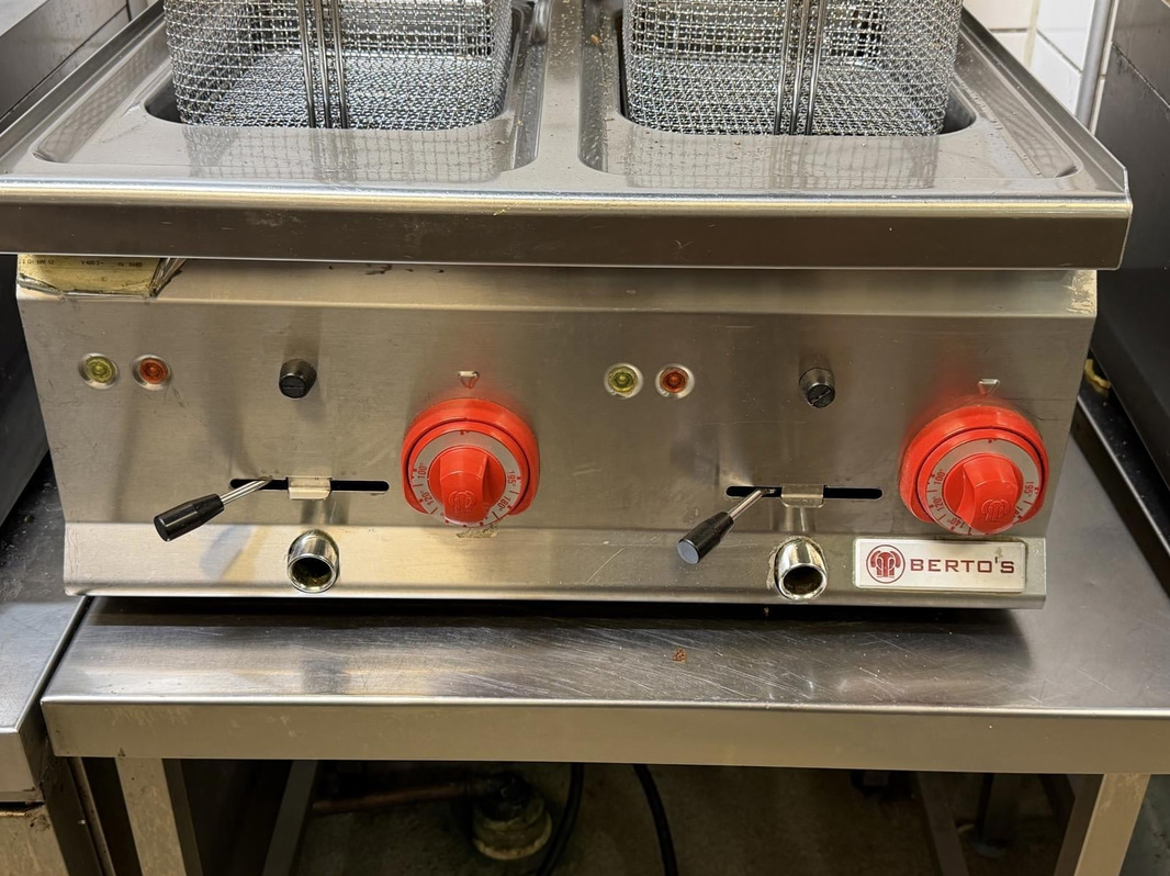 Fritös Berto's E6F10-6B, 12 kW, 3-fas