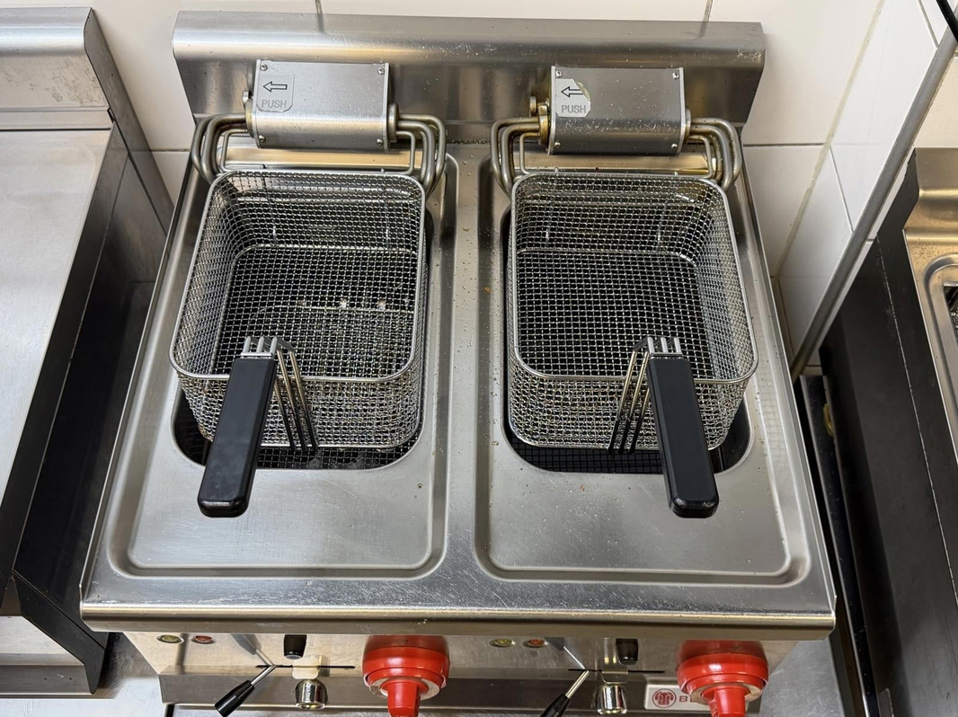 Fritös Berto's E6F10-6B, 12 kW, 3-fas