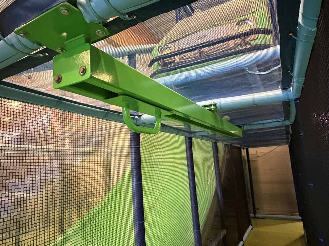 Large indoor playground, PlayCo, length approx. 37 metres
