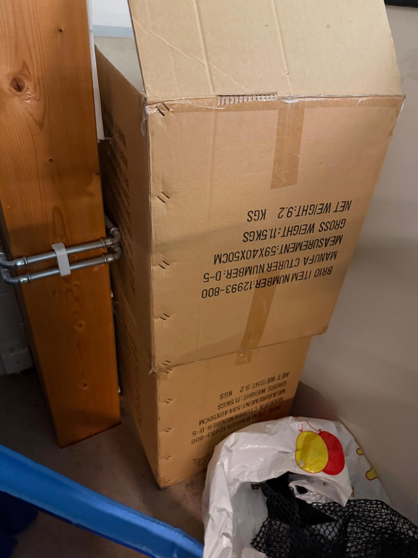 Parti leksaker, blandade barnartiklar