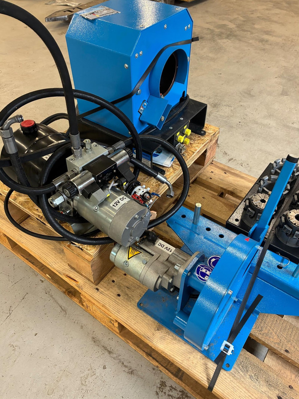 Slangpress och slangkap 12 volt
