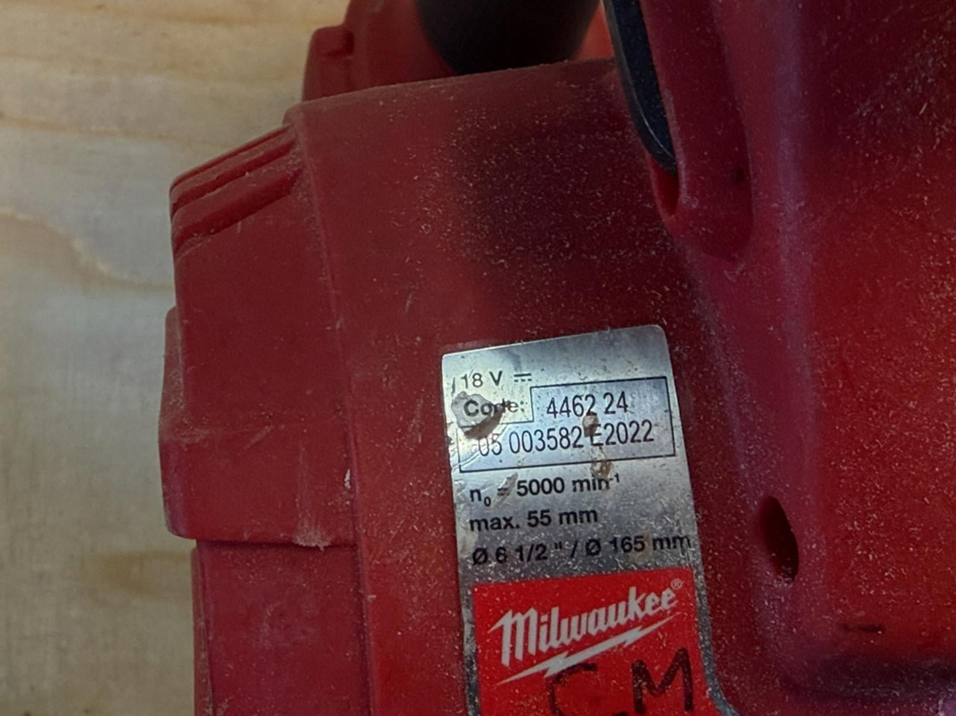 Milwaukee tool package, 6 pcs