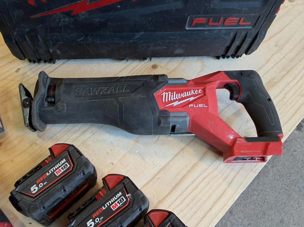 Milwaukee tool package, 6 pcs