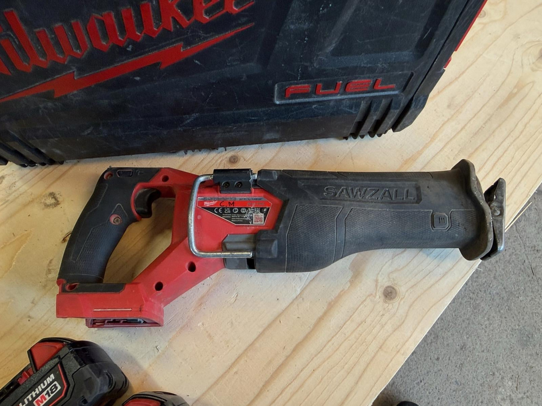 Milwaukee tool package, 6 pcs