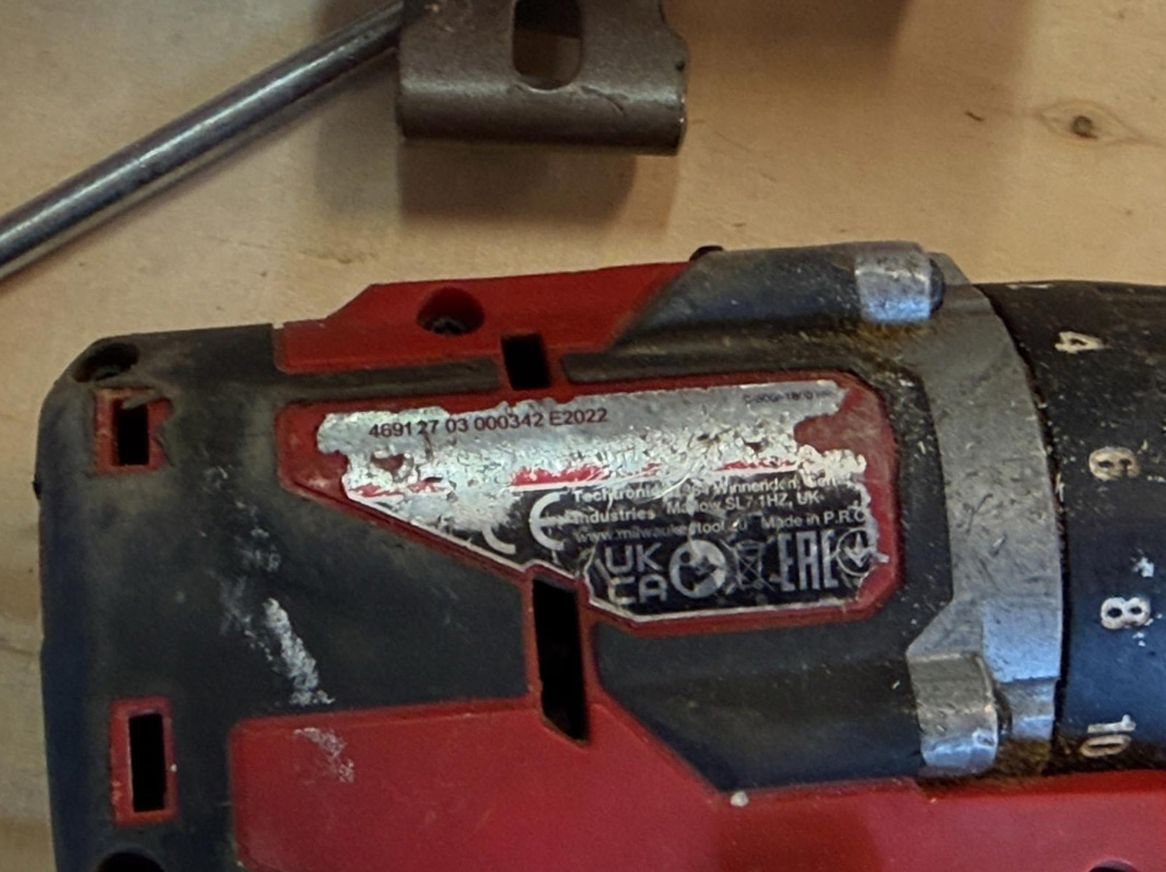 Milwaukee tool package, 6 pcs