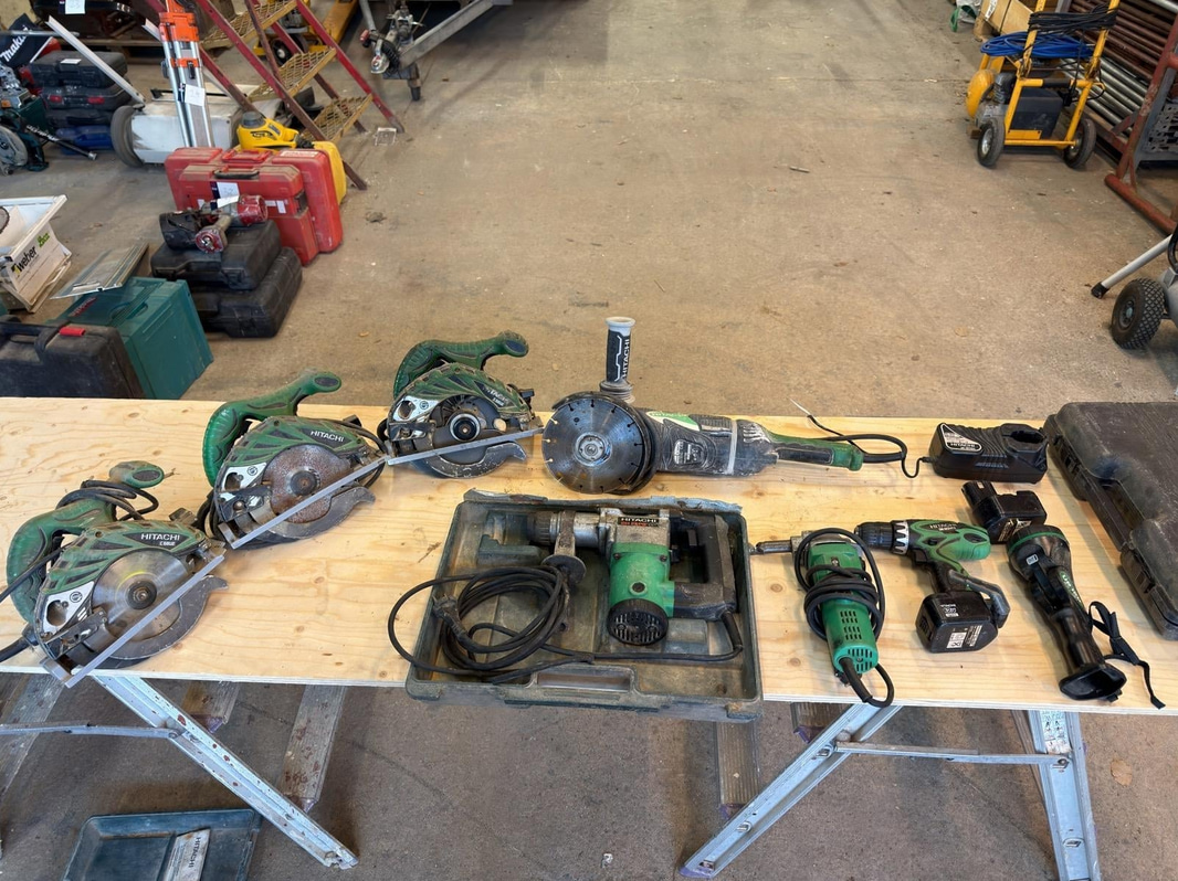 Maskinpaket Hitachi 8 st