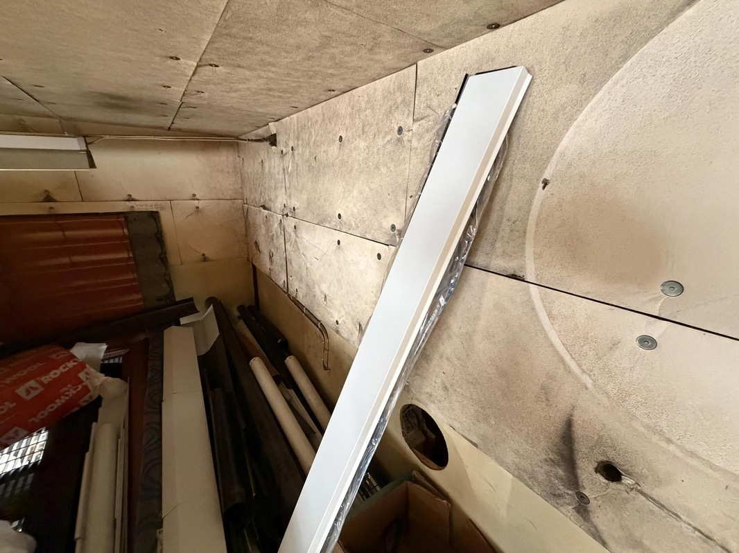 Insulation, sheet metal, building materials, etc.