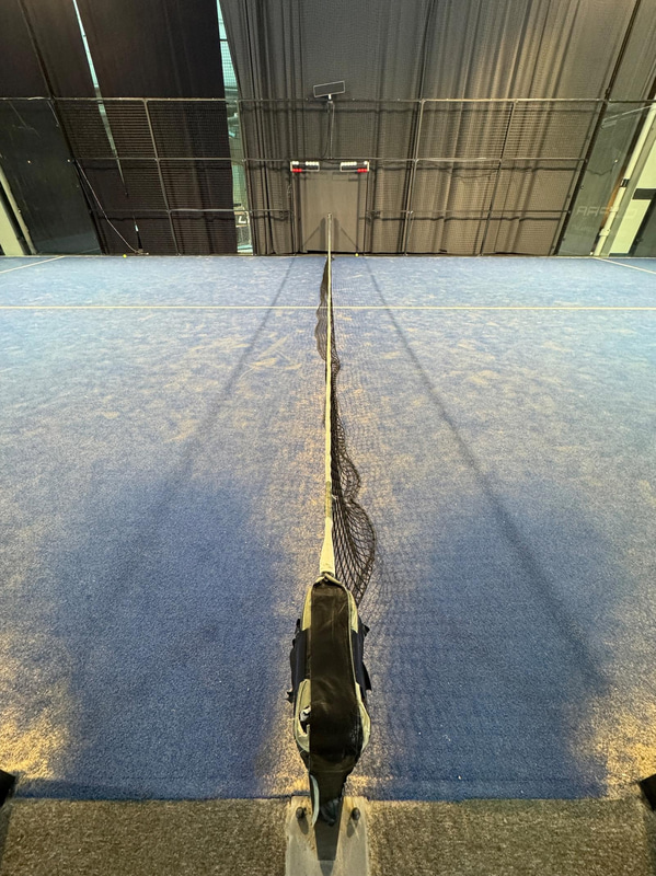 Padel court incl. net