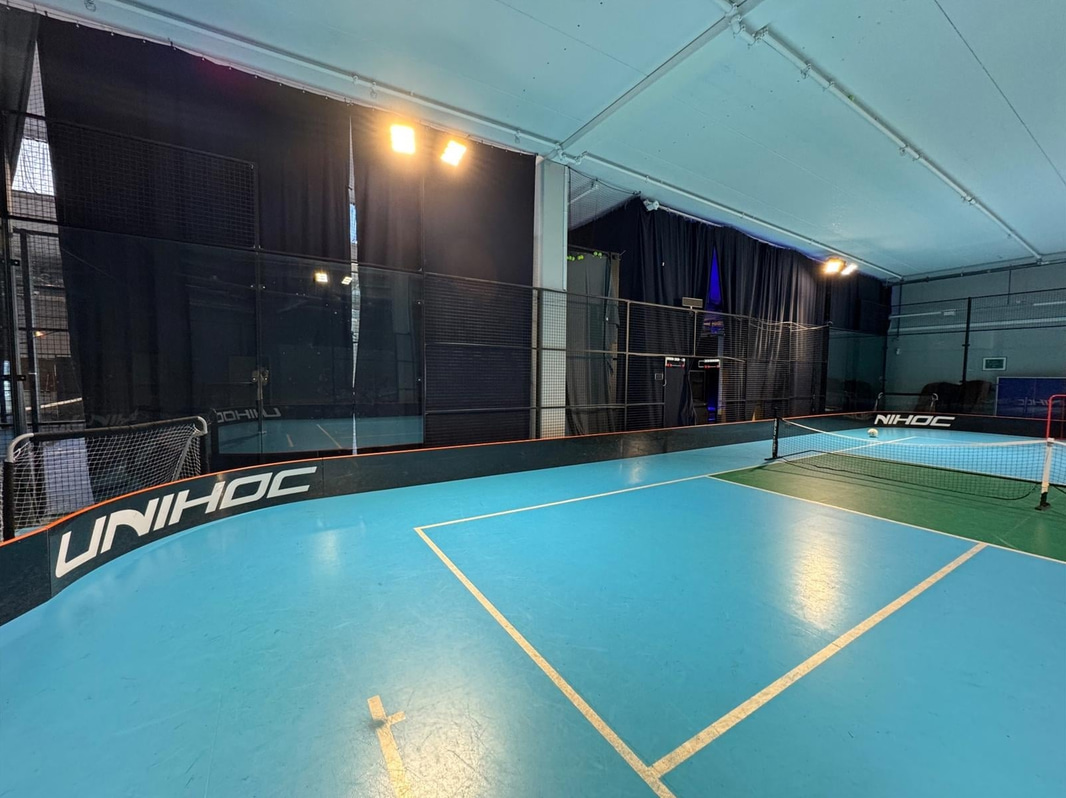 Padel court without net
