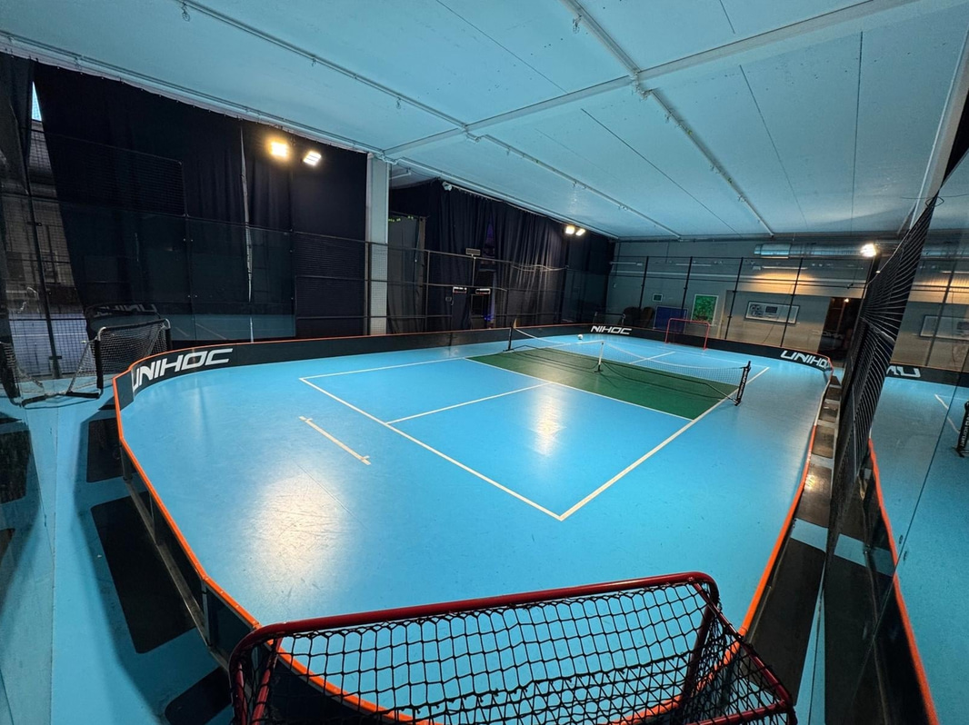 Padel court without net