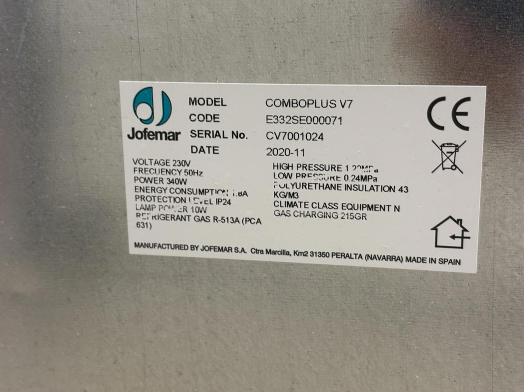 Kylautomat Vision, Combo Plus V7, inkl skärm, kortläsare och router