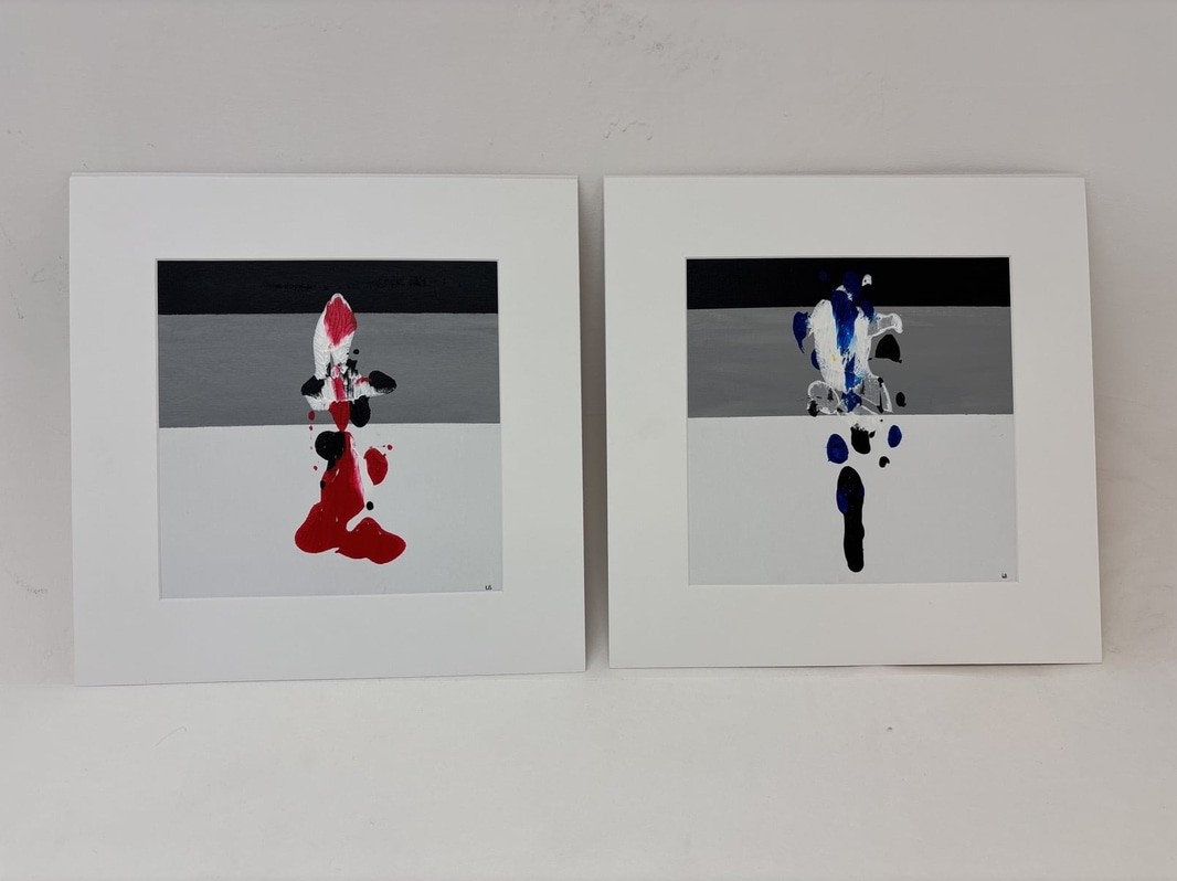 2 Paintings by Lubi Brushstein