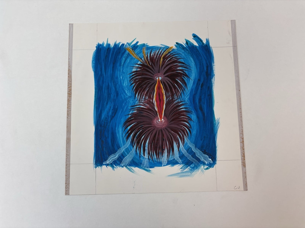 3 paintings by Dagmar Alimkova