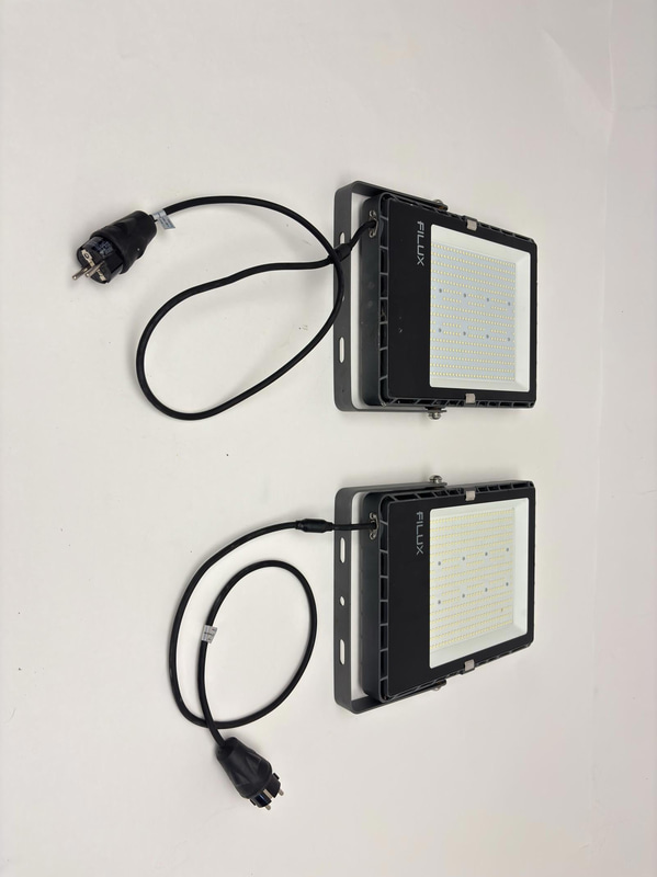 Golvlampa Filux, led flood light